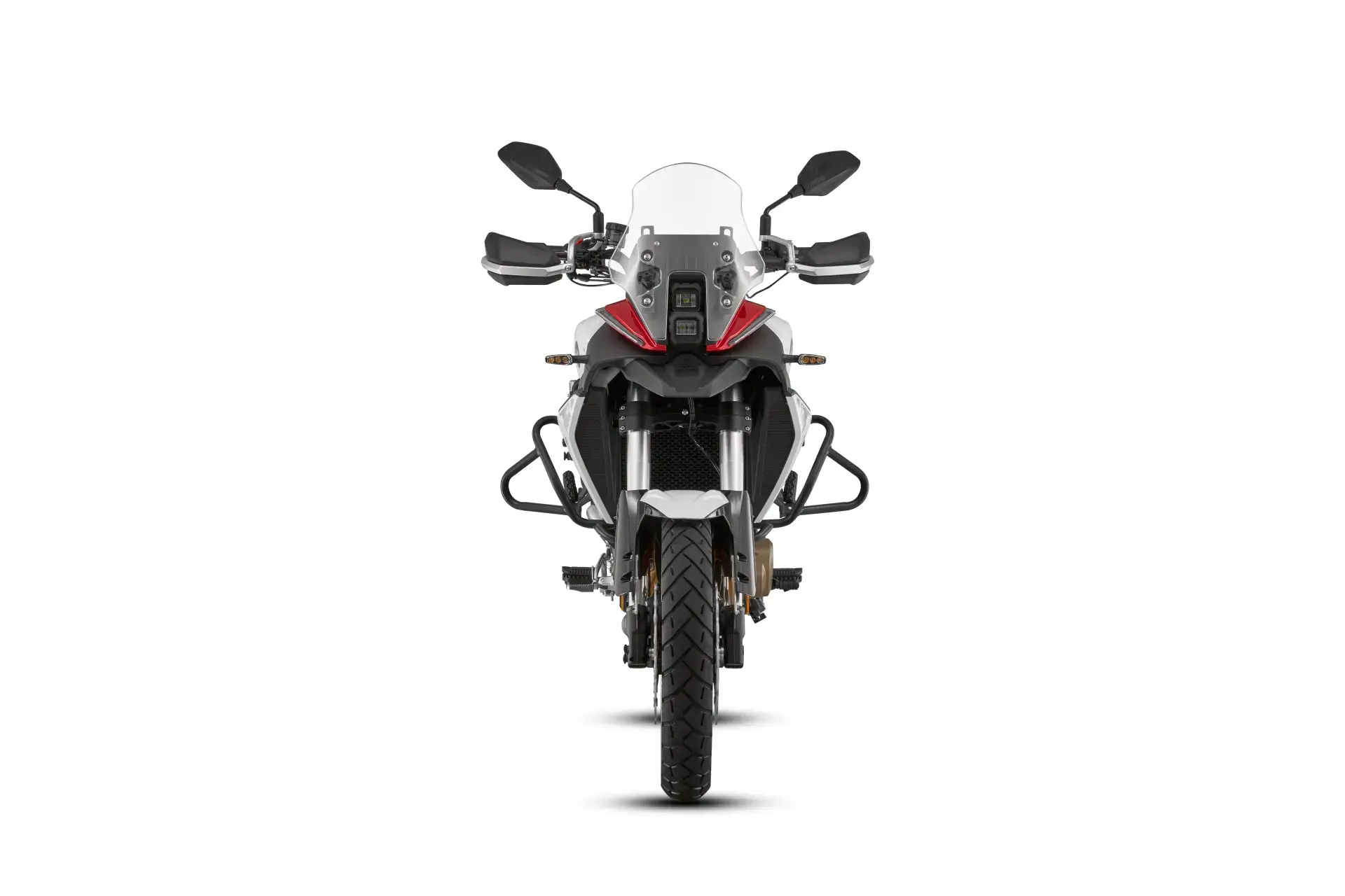 Мотоциклет QJ Motor SRT 700 SX - изглед отпред 360 градуса (3 от 8)