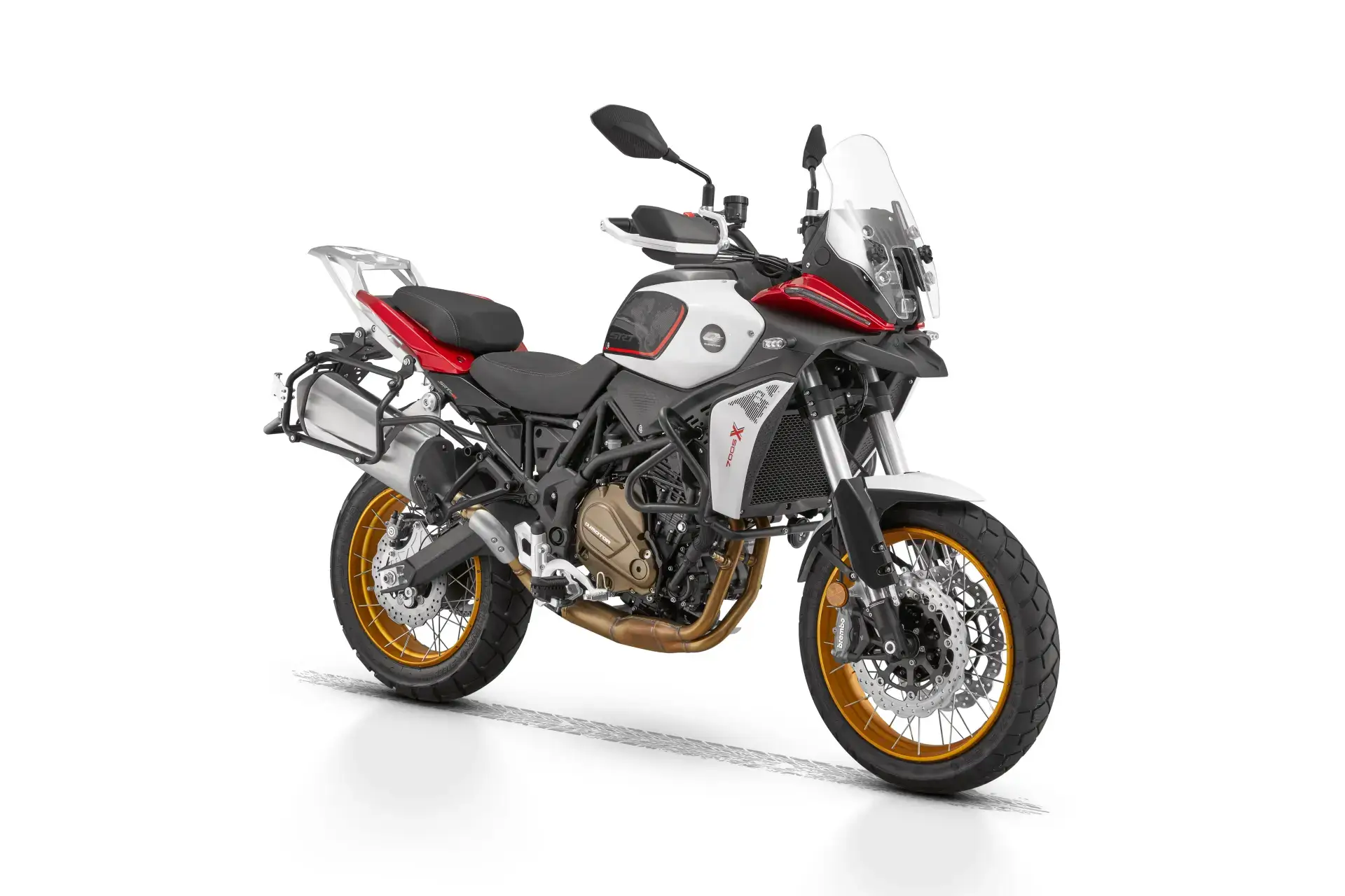 Adventure мотор QJ Motor SRT 700 SX - изглед три-четвърти отпред (2 от 8)