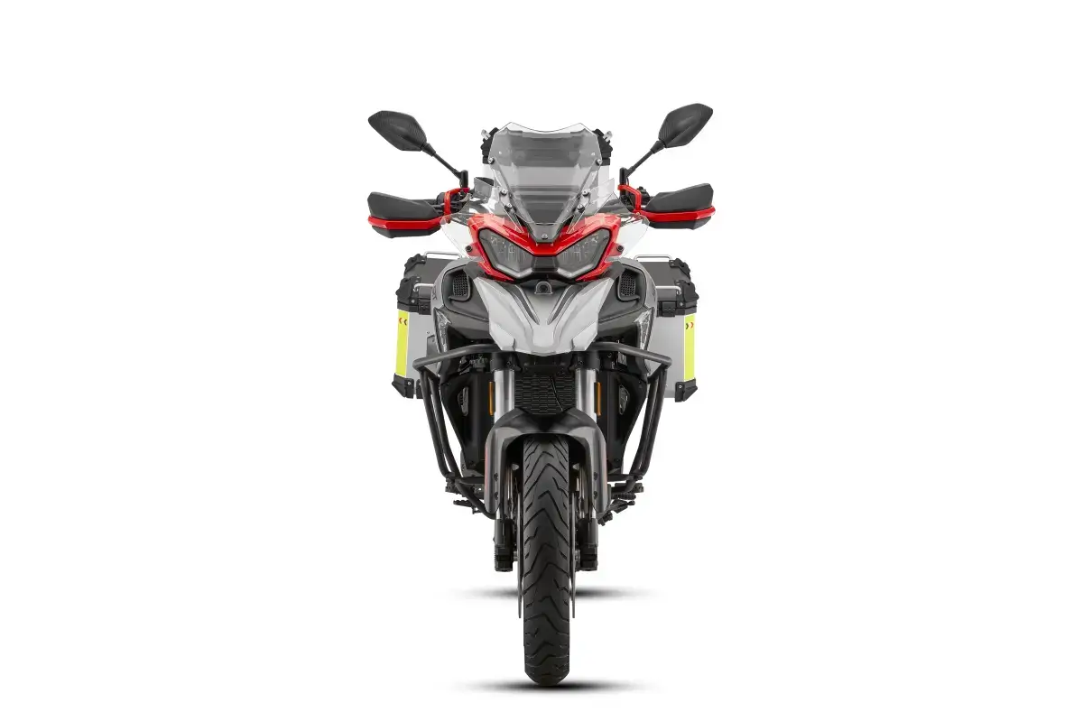 Мотоциклет QJ Motor SRT 900 SX - изглед отпред 360 градуса (3 от 8)