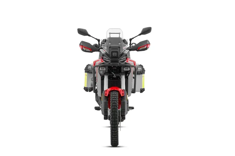 Мотоциклет QJ Motor SRT 500 RX - изглед отпред 360 градуса (3 от 8)
