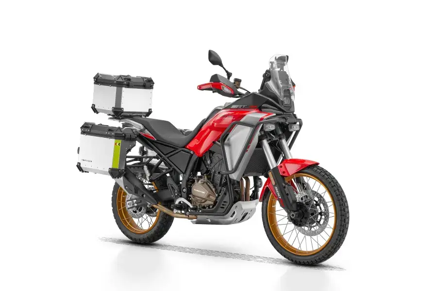 Adventure мотор QJ Motor SRT 500 RX - изглед три-четвърти отпред (2 от 8)